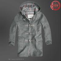 heren abercrombie fitch wollen overjassen lang grijs Outlet Online 9omls983